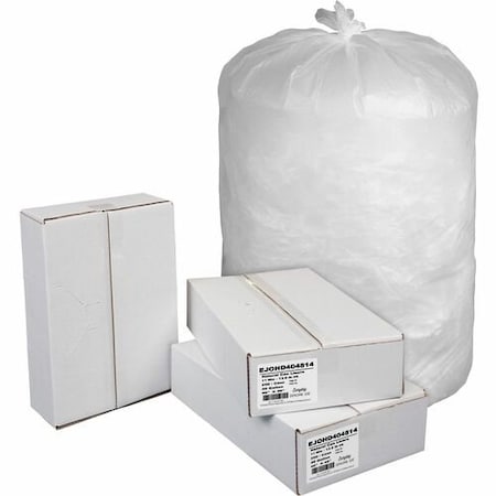 Genuine Joe Everyday Genuine Joe Can Liners, 40-45 Gal, 11 mic, 40inx46in, NL, 250PK EJOHD404814